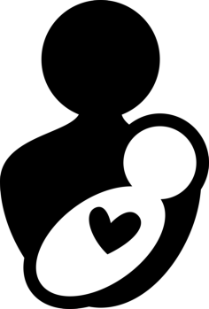 Baby And Mom Outline Icon Svg Set, Free Vectors File